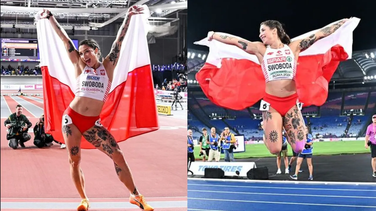 Ewa Swoboda, atlet cantik asal Polandia yang mencuri perhatian di Olimpiade Paris 2024/foto: IG Littlerunner.