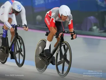 Bernard van Aert/Sumber NOC Indonesia/Instagram @timindonesiaofficial