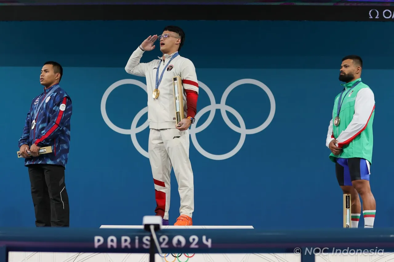 Dua Rekor Dipecahkan Rizki Juniansyah usai Raih Emas Olimpiade 2024