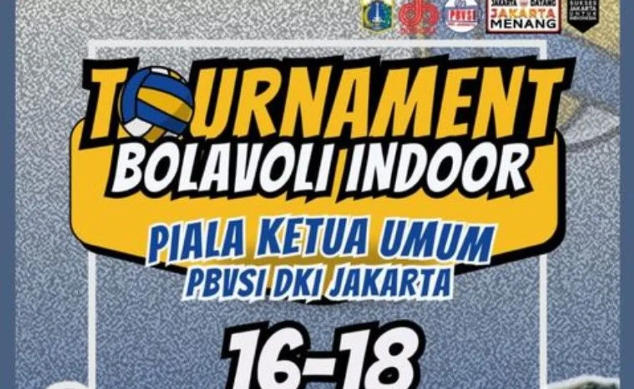 Peserta Turnamen Voli Piala Ketum PBVSI DKI Jakarta, 16-18 Agustus