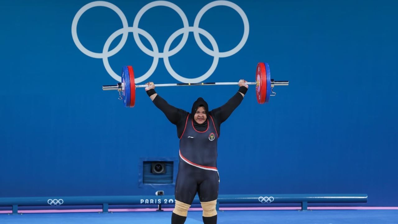 Nurul Akmal tampil di Olimpiade Paris 2024/ Naif Muhammad Al'as