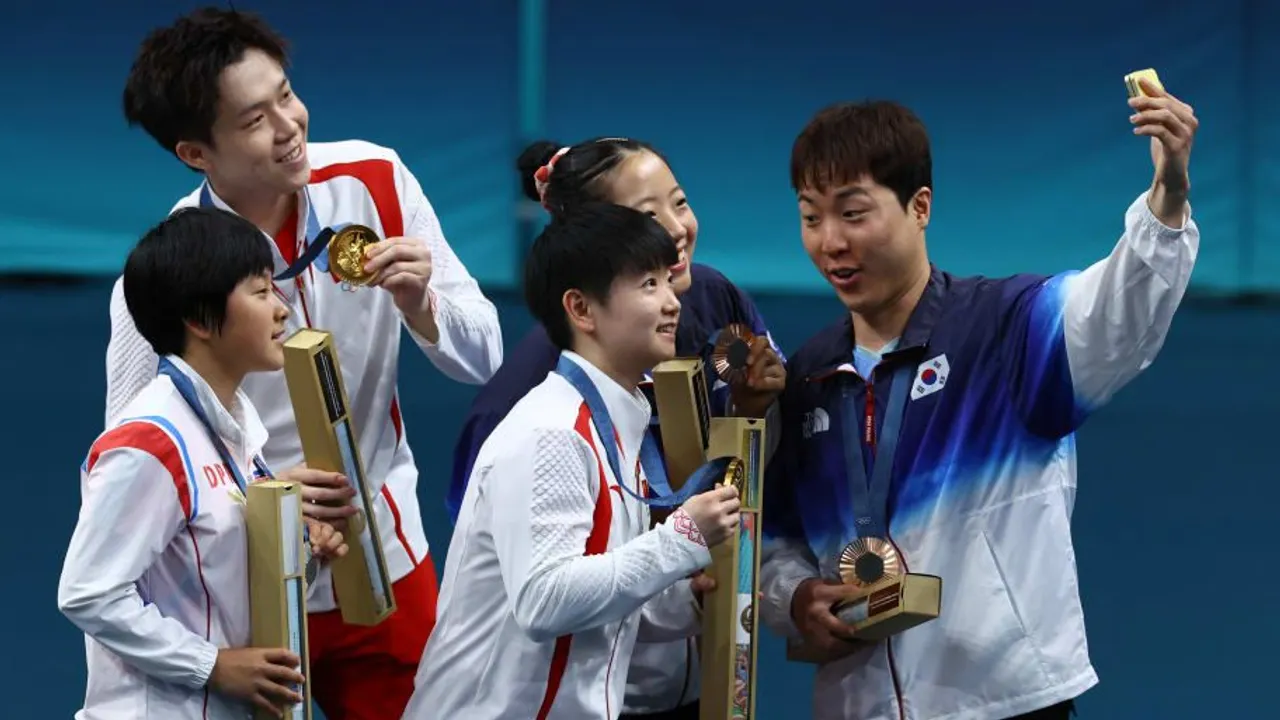 Atlet Korea Utara Tak Kebagian Handphone Edisi Khusus Olimpiade 2024