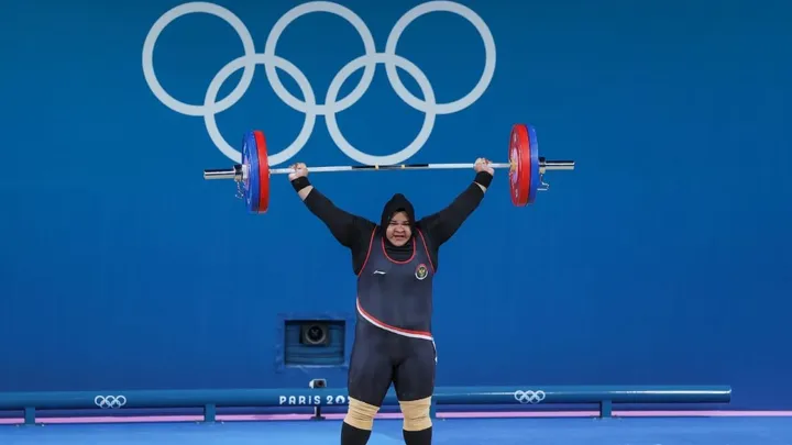 Nurul Akmal tampil di Olimpiade Paris 2024/ Naif Muhammad Al'as