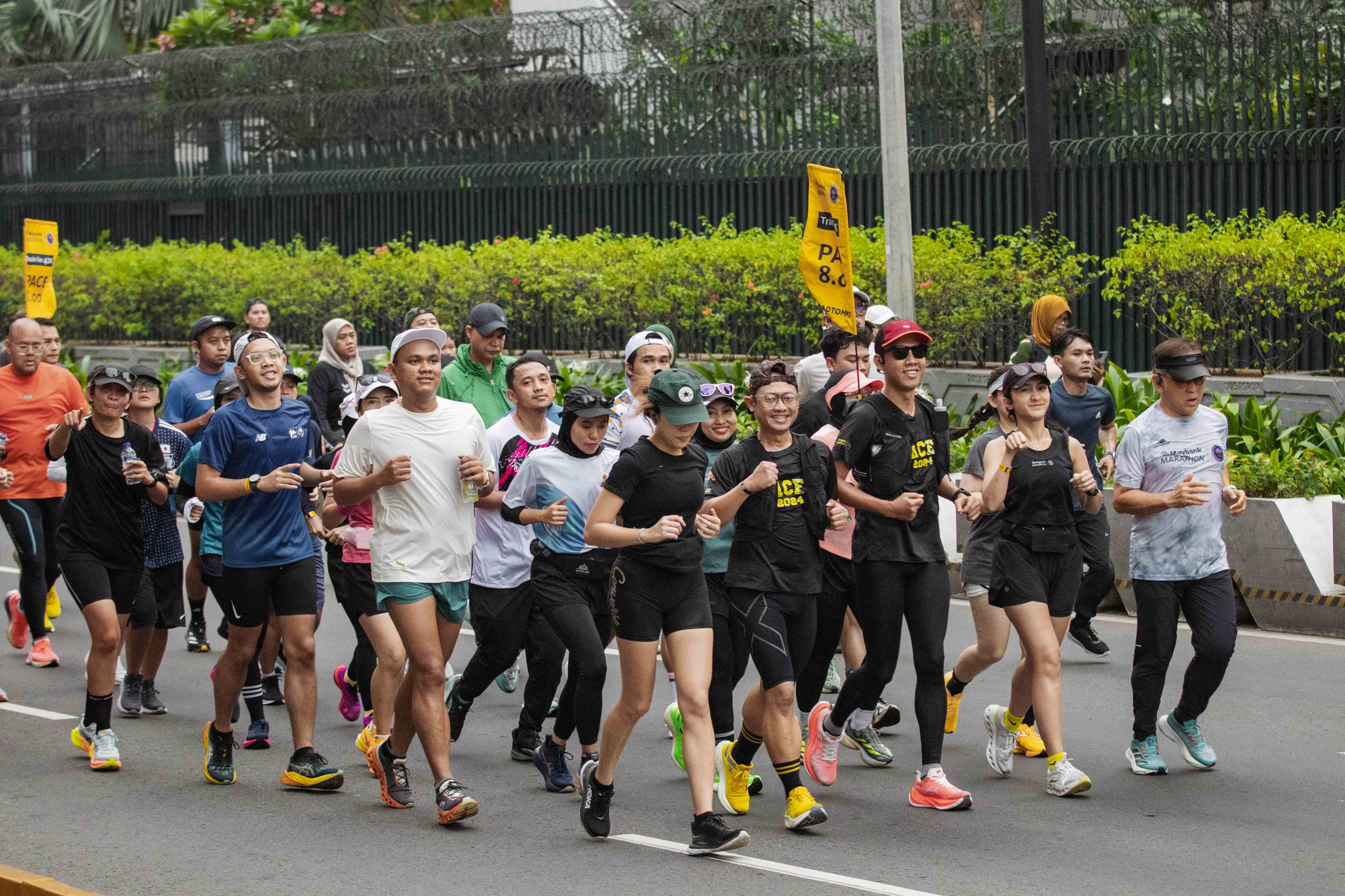 Ilustrasi lari marathon (Foto: Maybank Marathon 2024)