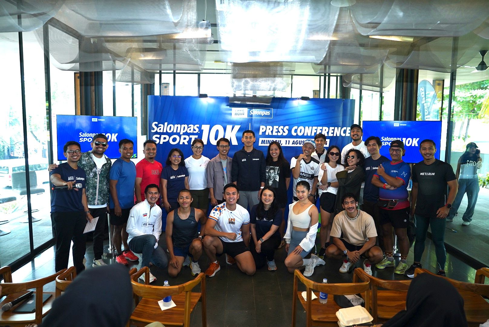 Press conference Salonpas Sport 10K Run di Jakarta, Minggu 11 Agustus 2024