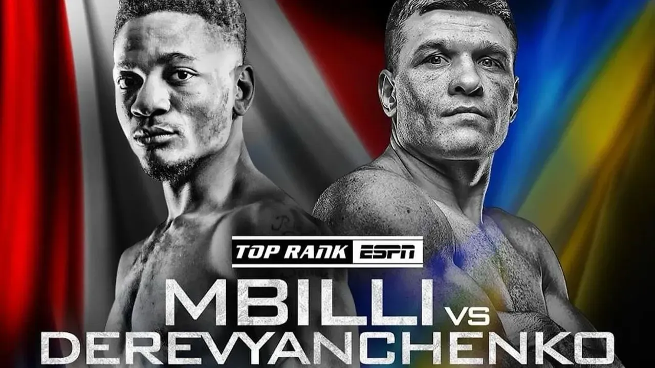 Jadwal Tinju Dunia: Christian Mbilli vs Sergiy Derevyanchenko