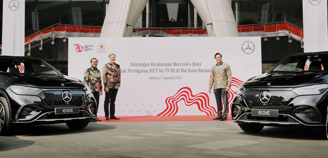 Mercedes-Benz Indonesia Dukung Perayaan HUT RI di IKN