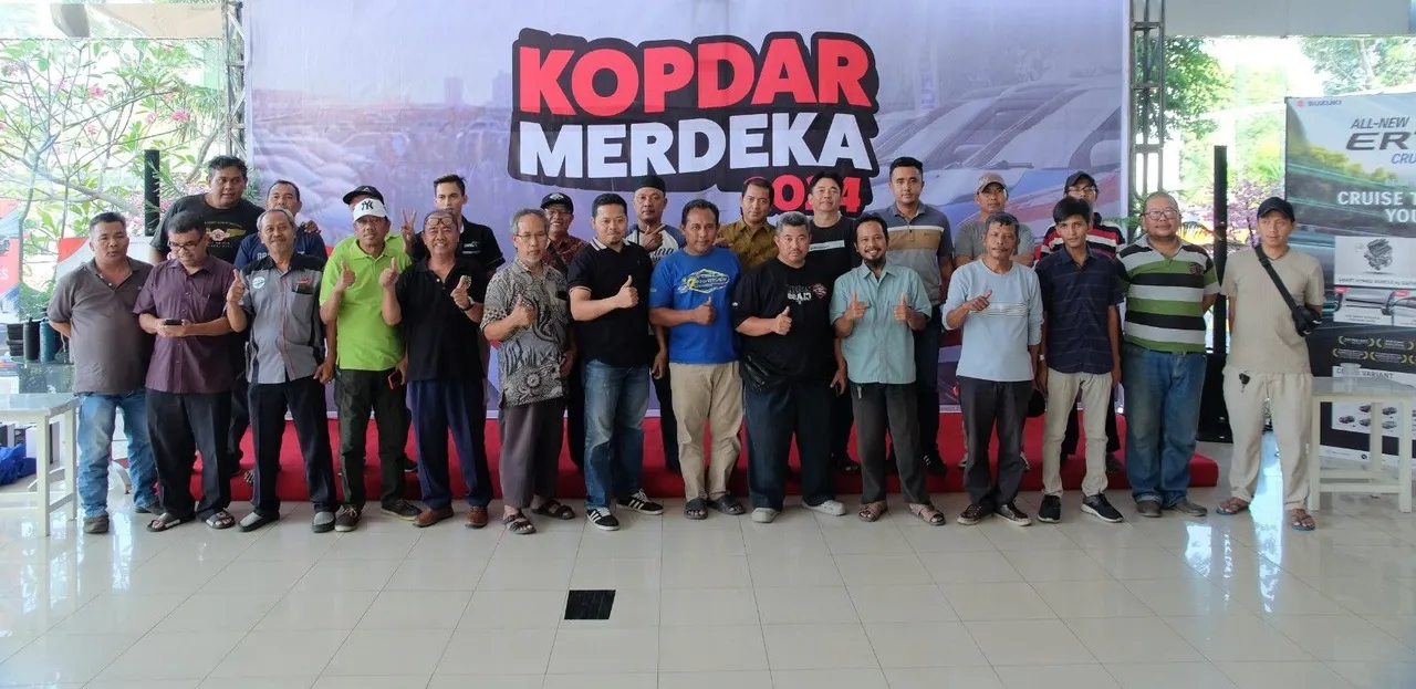 Suzuki Trada dan Ubiklan Gelar Kopdar Merdeka Sejumlah Komunitas