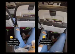 Thaisa Menezes - Keluhan terhadap layanan maskapai TAP Air Portugal yang diunggah Thaisa Menezes di story akun Instagramnya, Senin 12 Agustus 2024 (screenshot: daherthaisa)