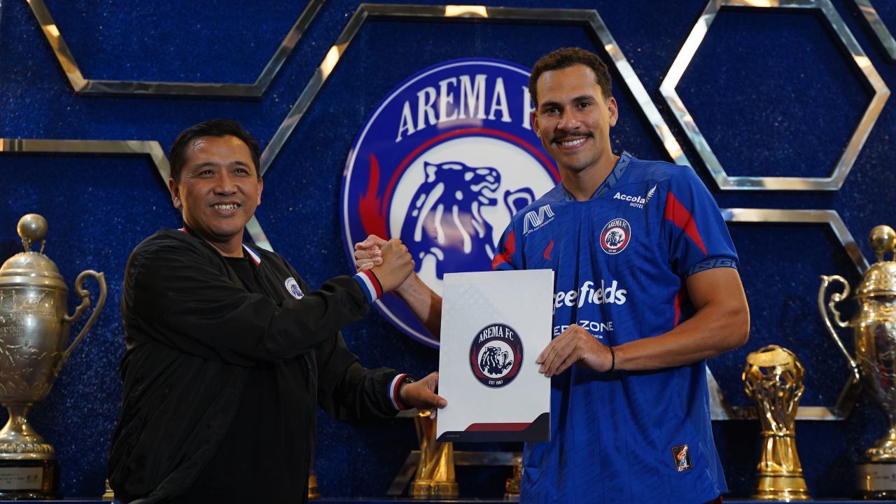 Pemain  Arema FC, Pablo Olivera/ Media Arema FC