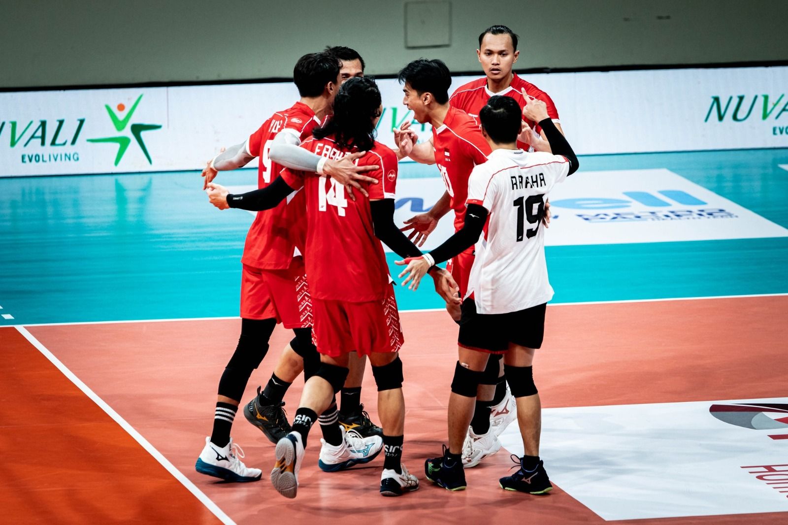 TIm voli putra Indonesia di SEA V League 2024 (Philipines Volleyball)