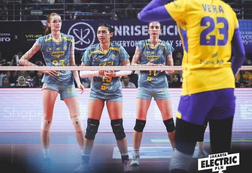 Marina Markova saat bermain untuk Jakarta Elektrik PLN di Proliga 2024/foto: IG Jevolley.id