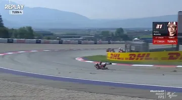 Video Pedro Acosta Kecelakaan Horor di MotoGP Austria Hari Pertama