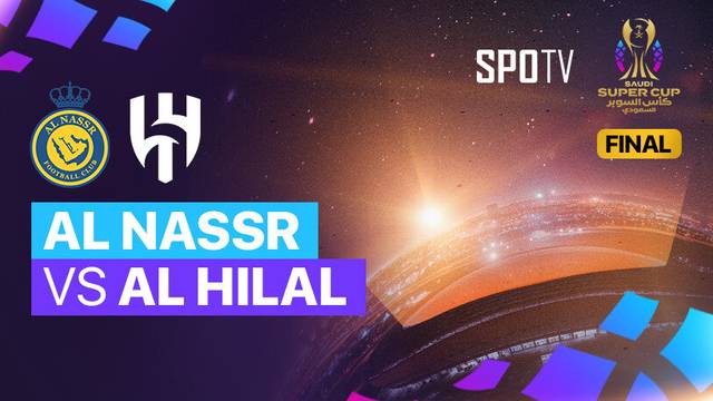 Link live streaming final Saudi Super Cup yang mempertemukan Al Nassr vs Al Hilal (Spotv)