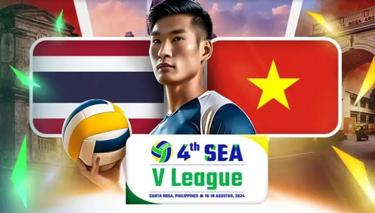 Link Live Streaming SEA V League 2024 Putra: Thailand vs Vietnam