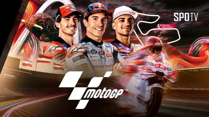 Sprint race MotoGP Austria 2024 digelar pada Sabtu (17/8/2024) pukul 20.00 WIB/foto: Vidio.