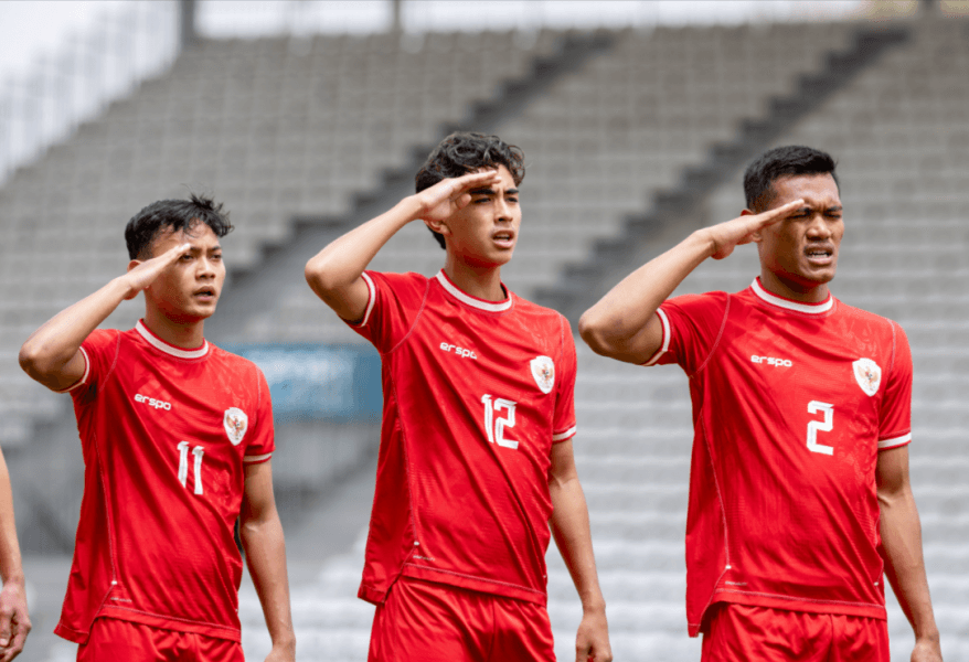 Timnas Indonesia U-20 Upacara HUT ke-79 RI