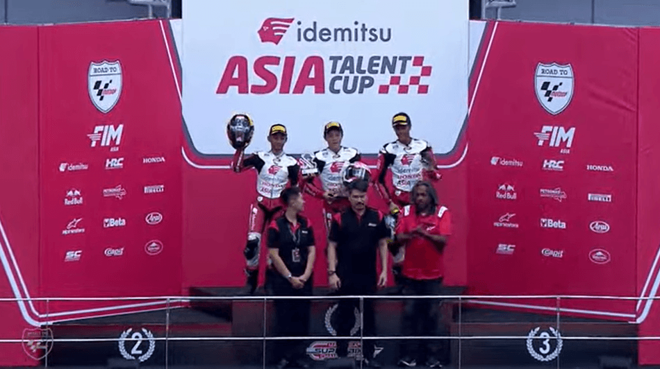 Kiandra Ramadhipa Naik Podium Asia Talent Cup 2024 Seri Dua Malaysia