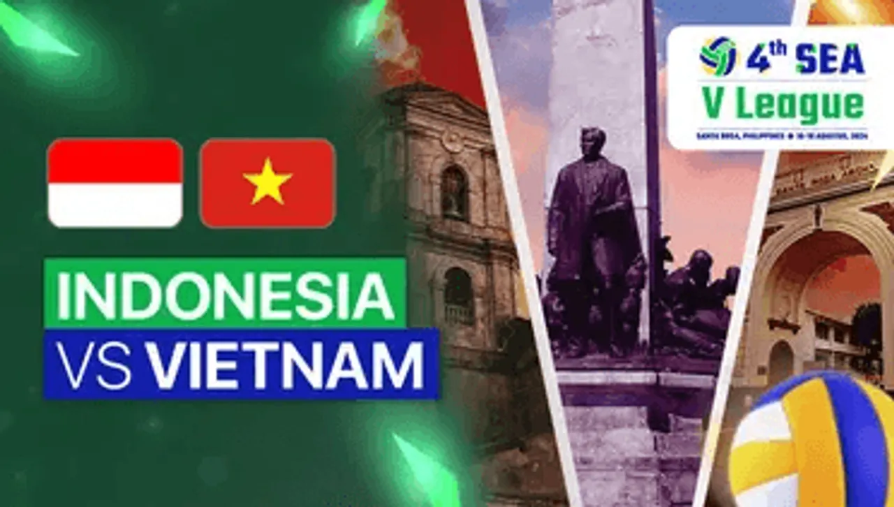 Link Live Streaming SEA V League 2024 Putra: Indonesia vs Vietnam