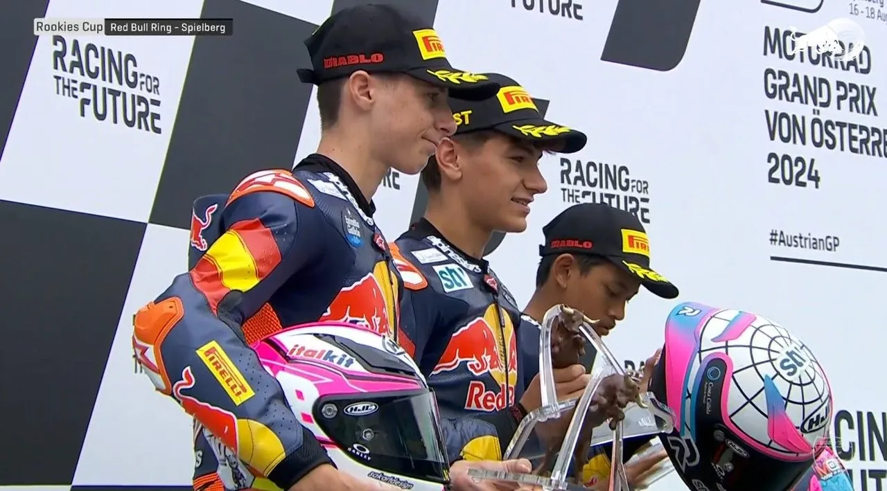 Hasil Kualifikasi Red Bull Rookies Cup Aragon: Veda Ega 4 Besar Lagi!