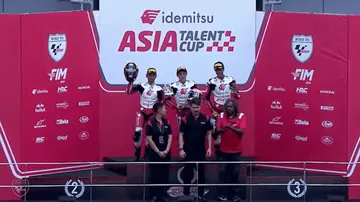 Hasil Race 2 Asia Talent Cup 2024 Malaysia: Kiandra Naik Podium