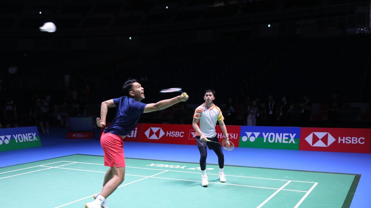 Fajar Alfian/Muhammad Rian Ardianton siap tampil di Japan Open 2024/ Media PBSI