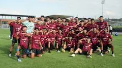 pemain timnas u-17.jpg - Pemain Timnas Indonesia U-17 yang sedang TC di Bali/foto: PSSI.