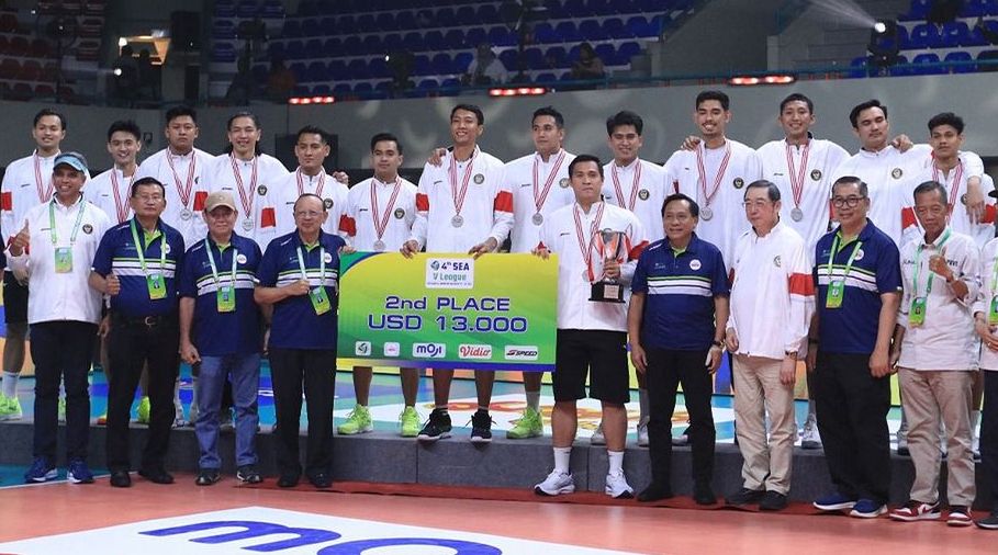 Hadiah Timnas Voli Putra Indonesia di SEA V League 2024 / Instagram Indonesia Volleyball