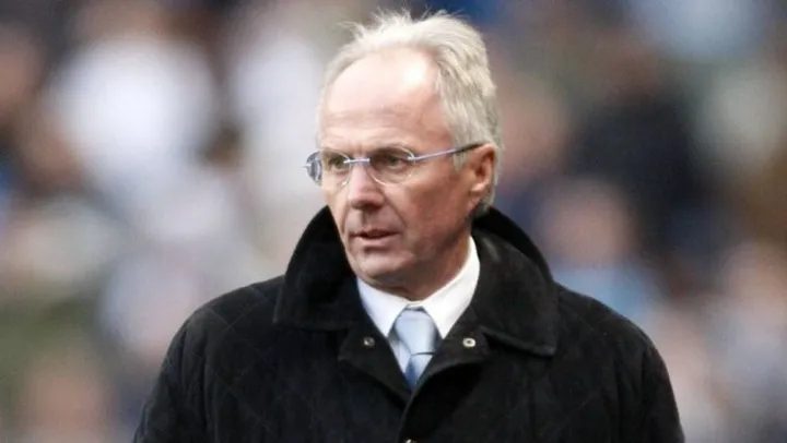 Sven-Goran Eriksson/ X Manchaster City