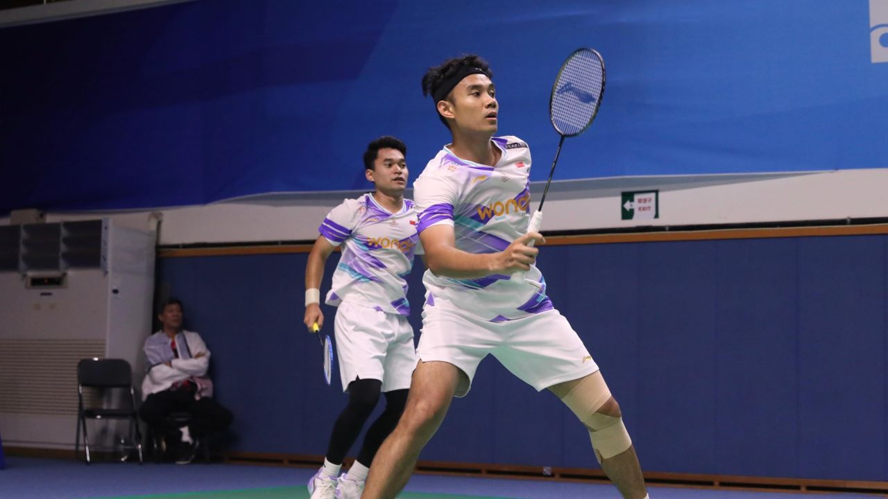 Berikut adalah jadwal pertandingan Korea Open 2024 untuk hari ini, Minggu (1/9/2024), dimana satu wakil Indonesia yakni Leo Rolly Carnando/Bagas Maulana bermain./Media PBSI