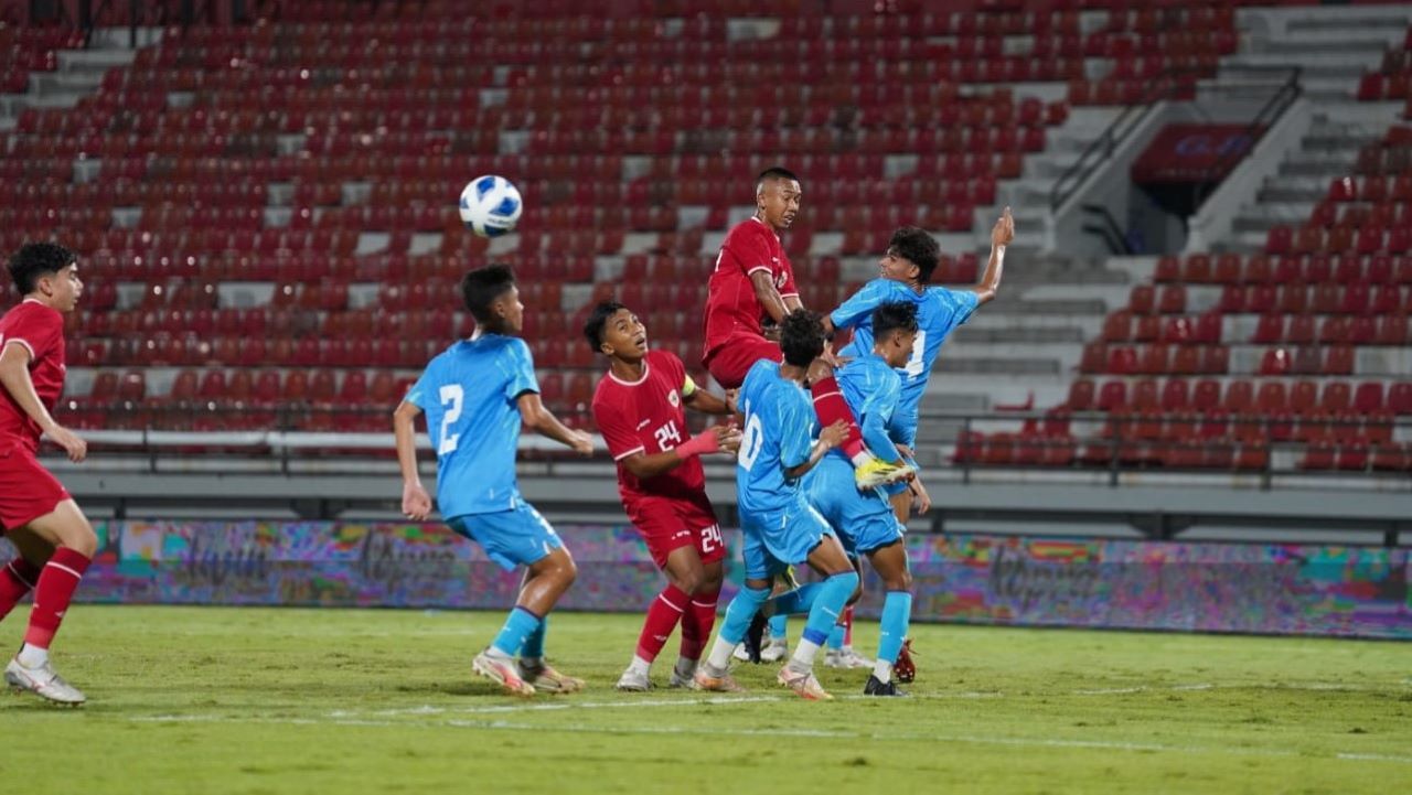 Timnas U-17 vs India/ Laman PSSI