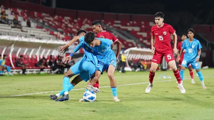 Timnas Indonesia U-17 vs India/ Laman PSSI