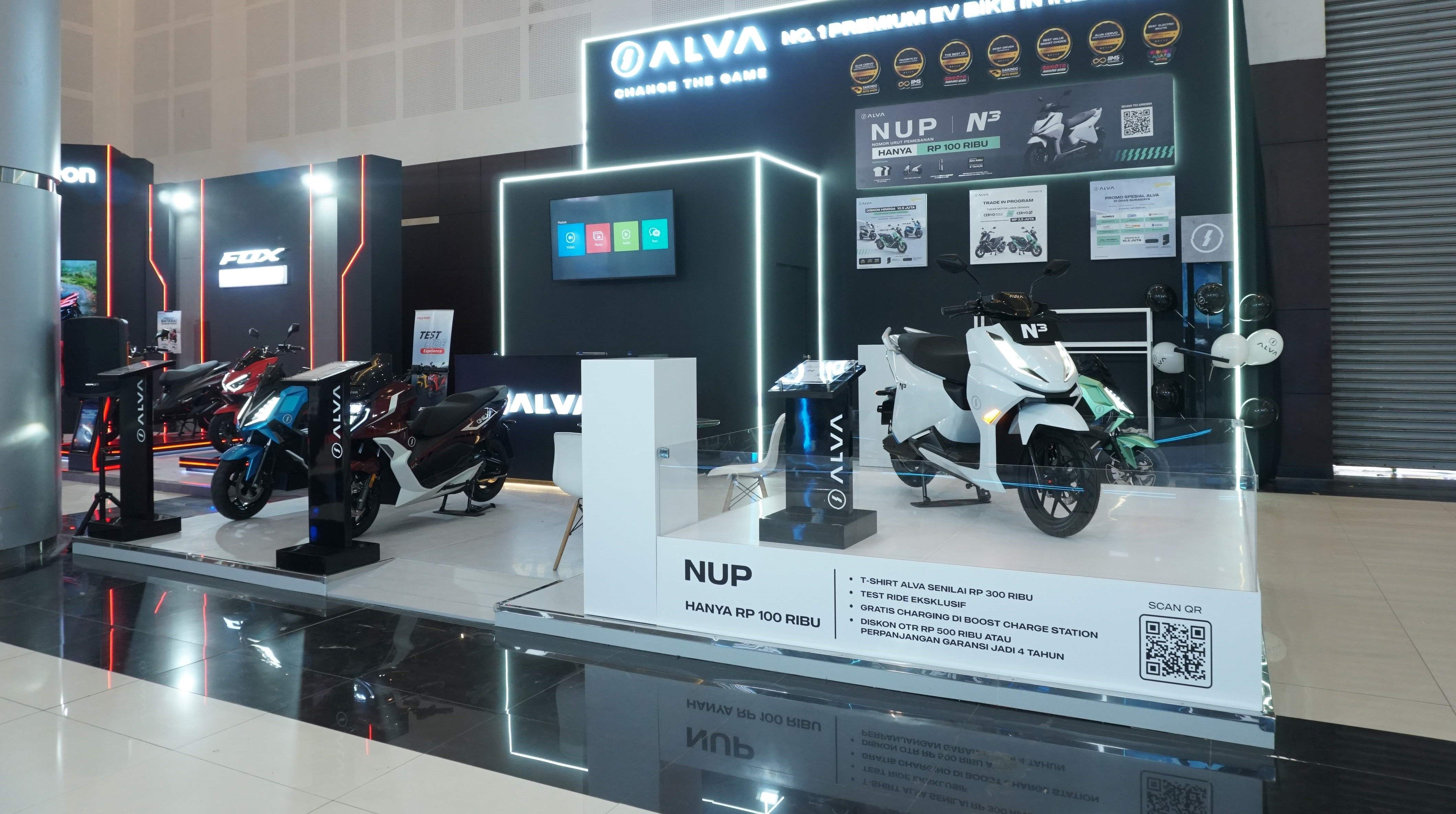 Booth ALVA di GIIAS 2024 Surabaya - ALVA