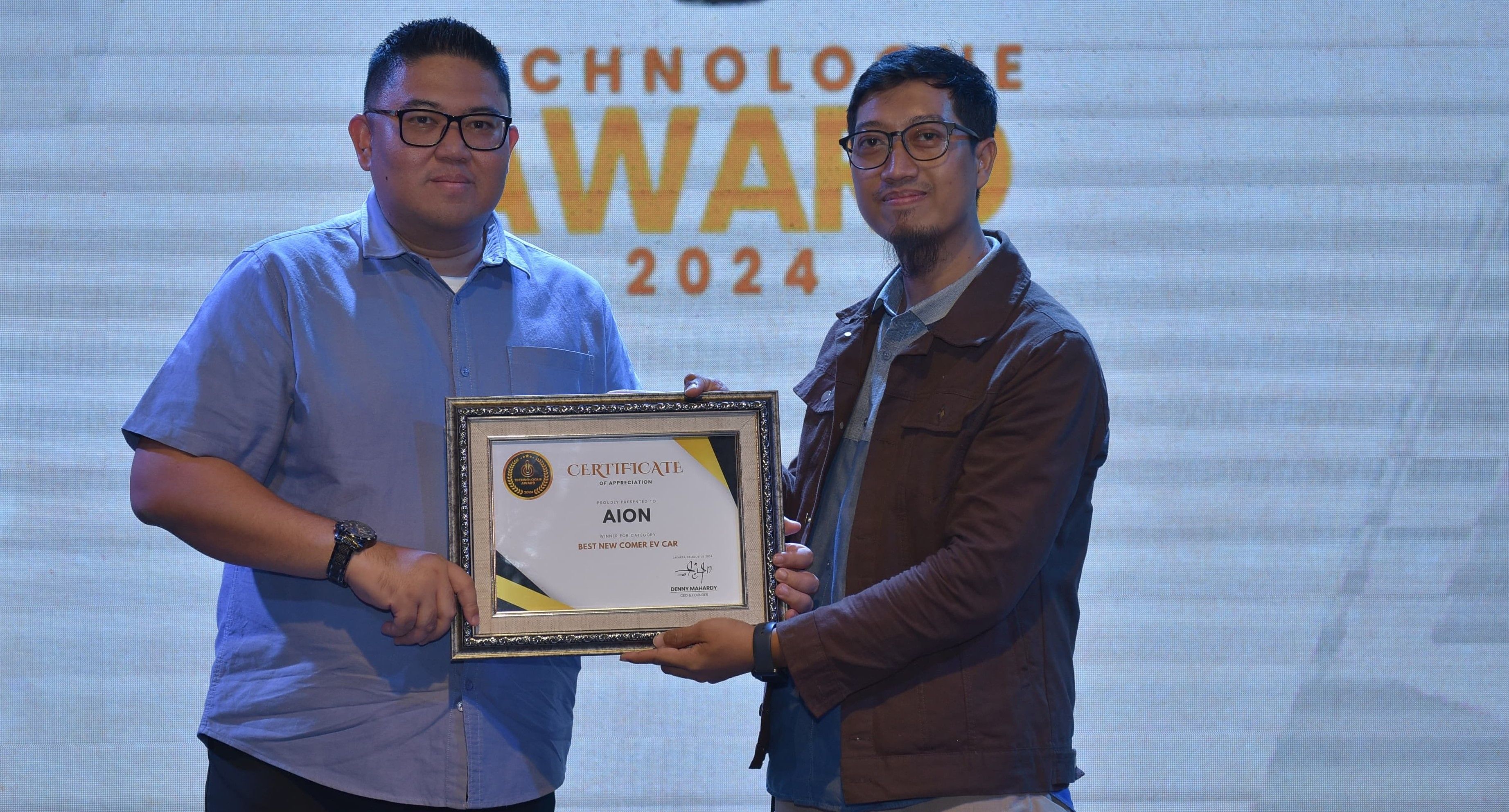 AION Technologue Award - GAC AION INDONESIA