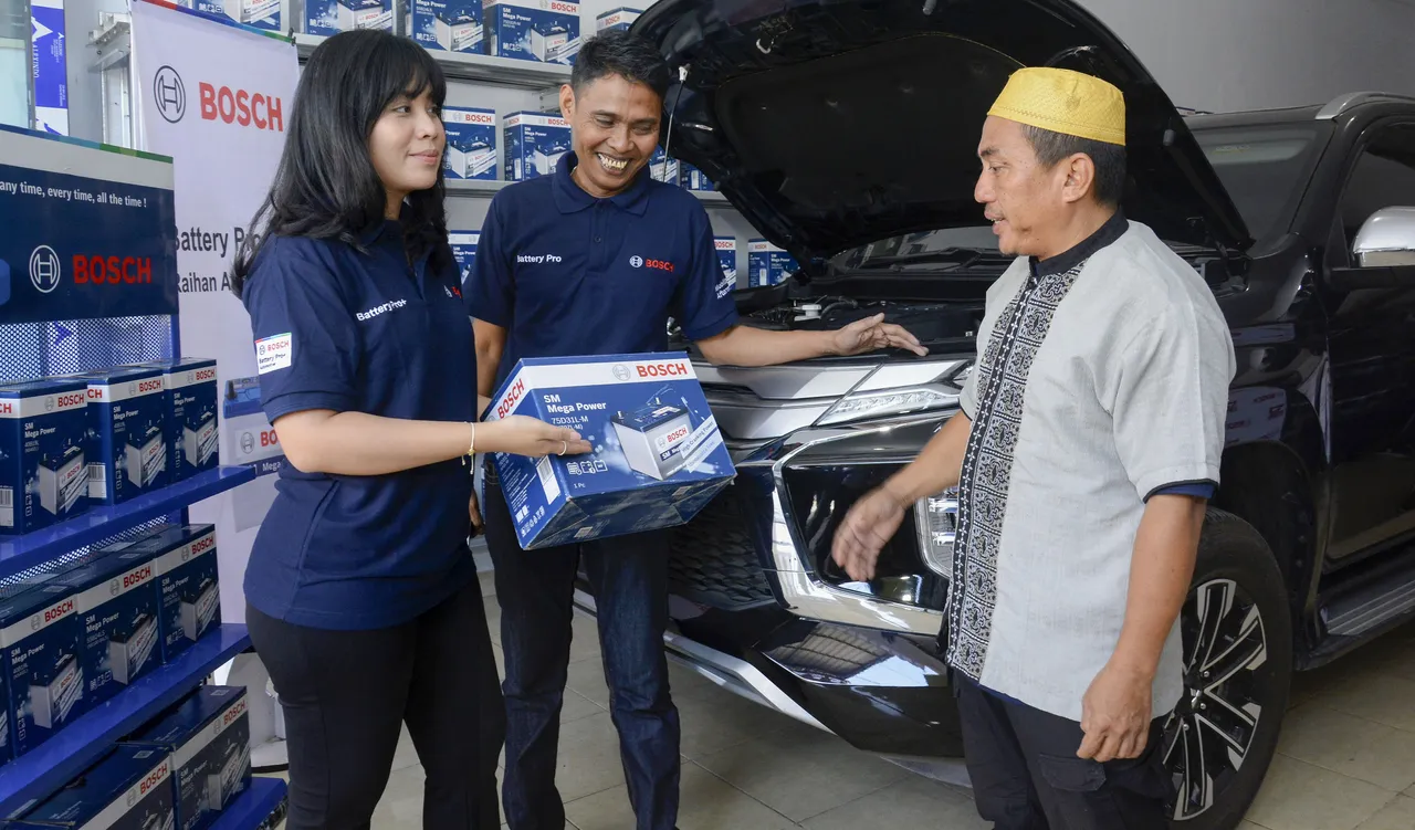 Bosch Indonesia Kembangkan Jaringan Penjualan Aki Kendaraan