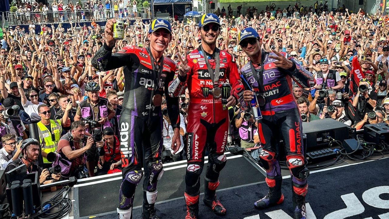 Podium MotoGP 2024/ X MotoGP