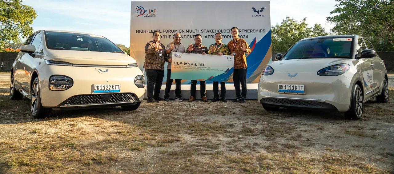 158 Unit Wuling EV Jadi Kendaraan Resmi Forum Internasional di Bali