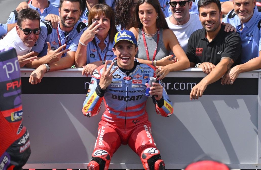 Marc Marquez pembalap Gresini Racing di MotoGP 2024/foto: X Gresini Racing.