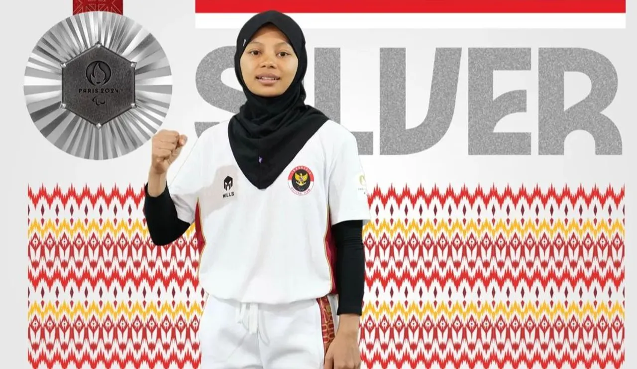 Qonitah Ikhtiar, Atlet Parabadminton Peraih Perak di Paralimpiade 2024