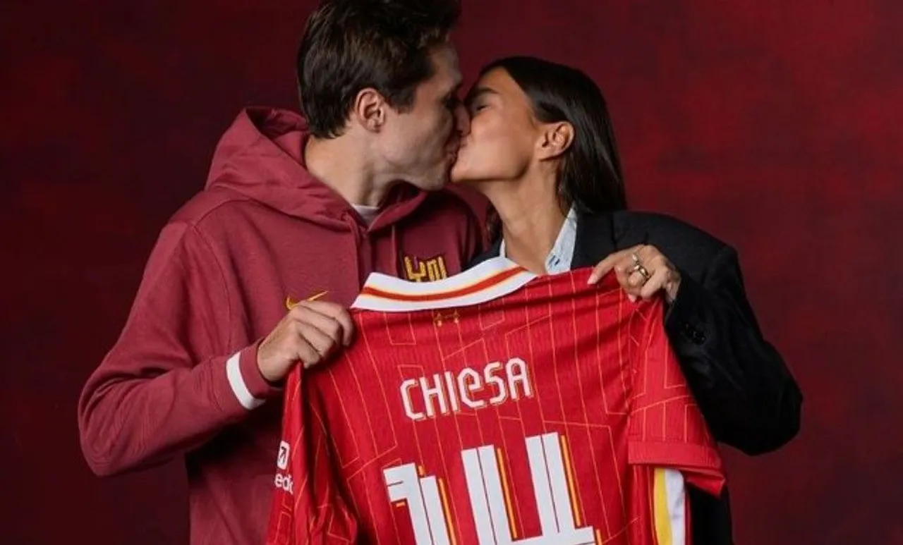 Istri Federico Chiesa Balas Cacian Fans Man United dengan Unggah ini