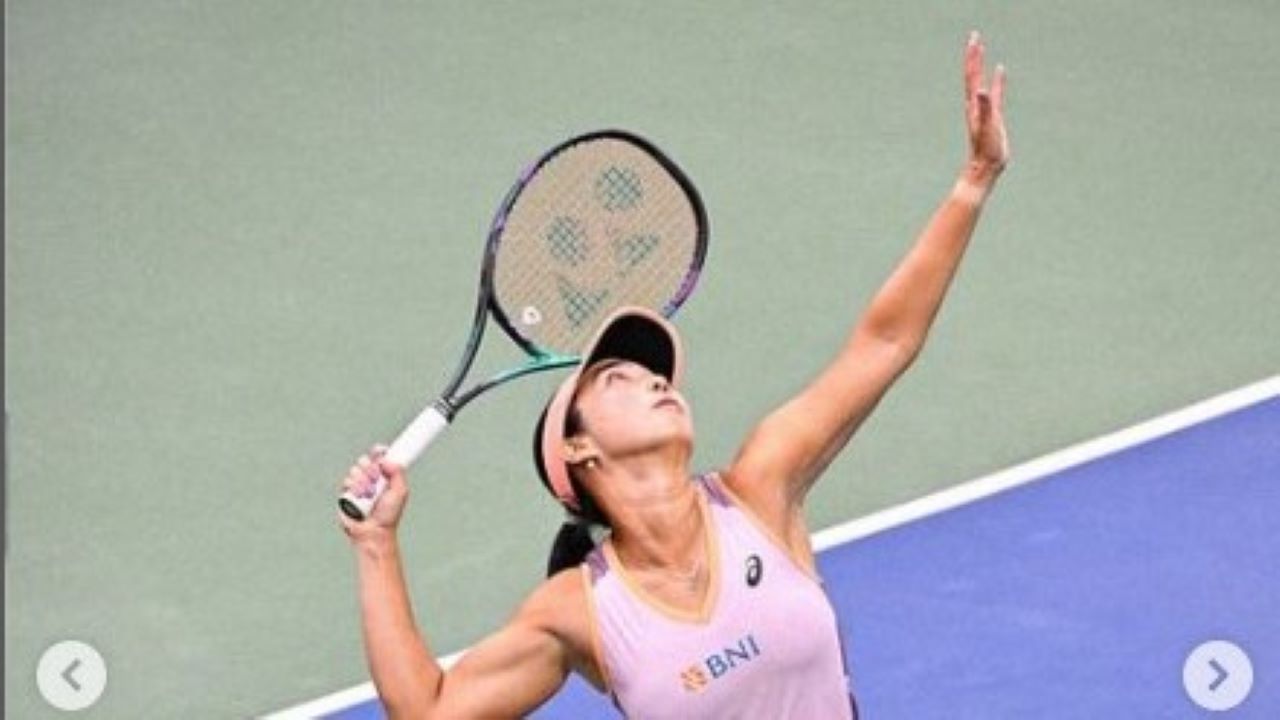 Aldila Sutjiadi di US Open 2024/IG Aldila Sutjiadi