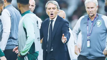 Hasil 21 Pertandingan Timnas Arab Saudi selama era Roberto Mancini