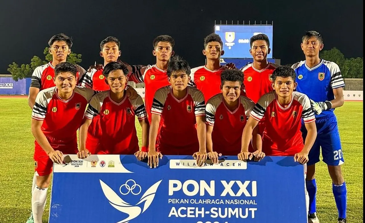 Hasil dan Klasemen Grup D Sepakbola PON 2024 Usai Kalsel vs Gorontalo