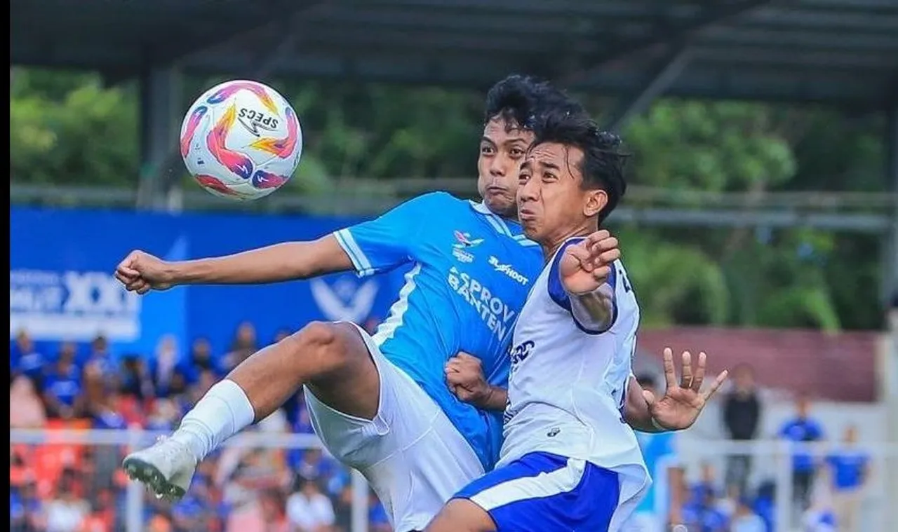 Hasil Pertandingan Banten vs Jabar di Cabor Sepakbola PON 2024 Grup A