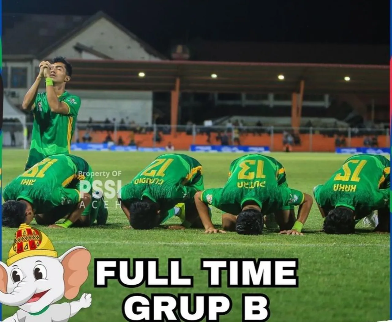 Hasil dan Klasemen Grup B Sepakbola PON 2024 8 Sept, Sumut ke 8 Besar 