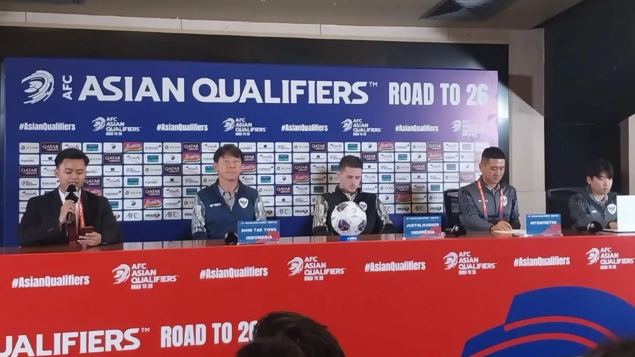 Konferensi Pers Timnas Indonesia/SportCorner Muhammad Nurhendra Saputra