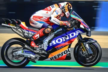 Livery tim Repsol Honda di MotoGP 2024 (Luca Marini via Crash.net)