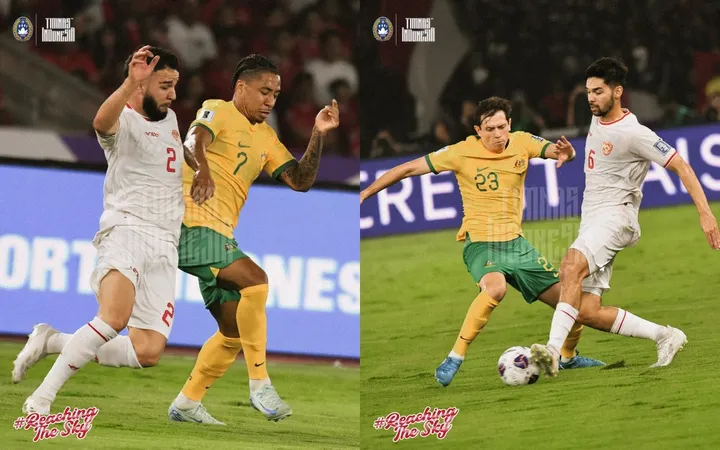 2 Rekor yang Dicetak Timnas Indonesia saat Tahan Imbang Australia