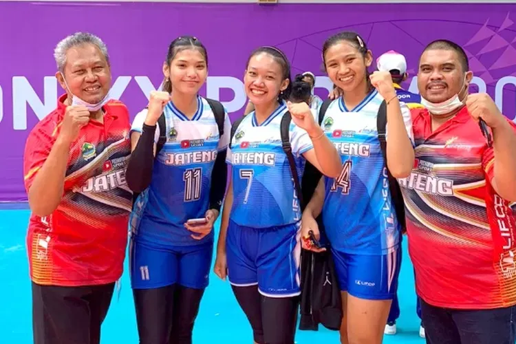 Tim Voli Putri Jawa Tengah Menang 3-0 Lawan Yogyakarta di PON 2024