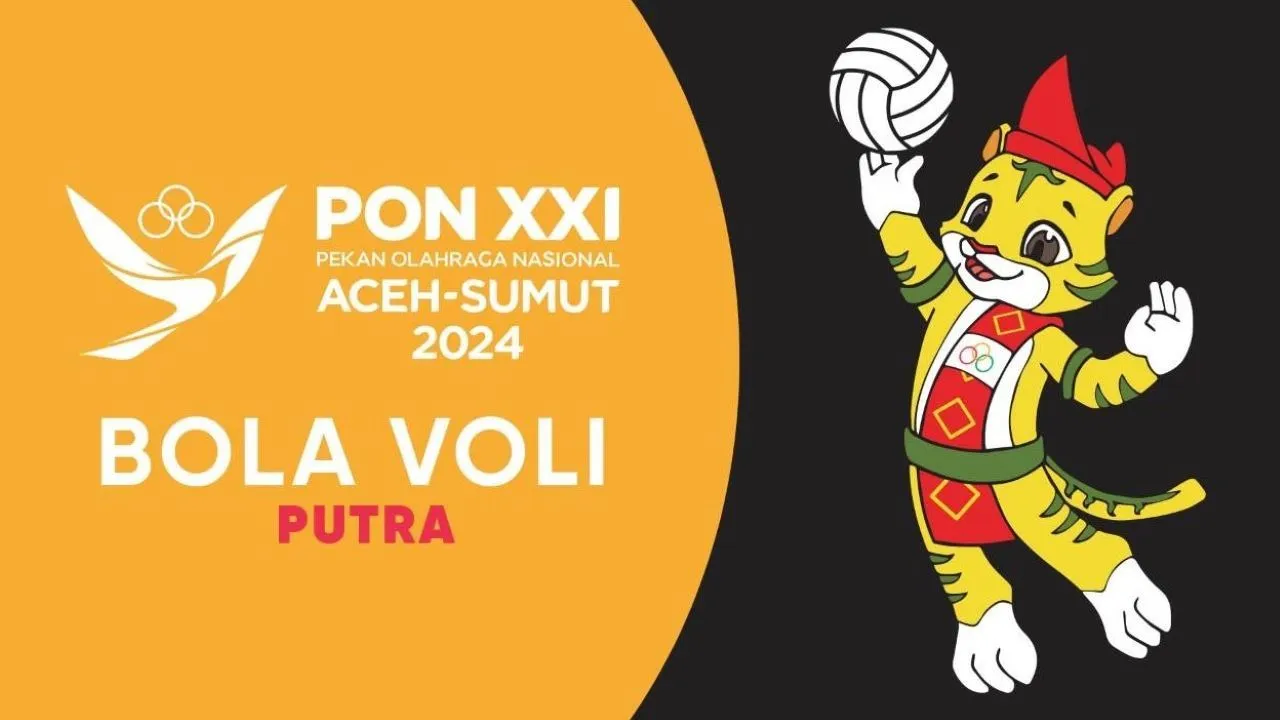 Link Live Streaming Voli PON Putra, Jabar vs Kaltim & Sumut vs Sumbar